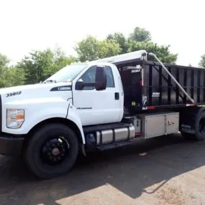 2023 Ford F-650 Super Duty S/A Rolloff Truck 1FDPF