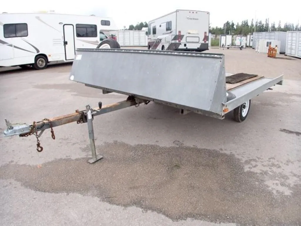 Homebuilt S/A Double Tilting Snowmobile Trailer FI