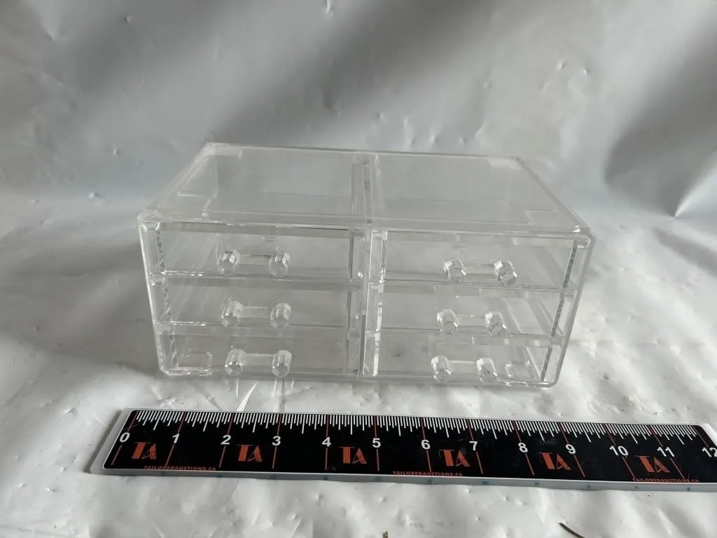 Clear Acrylic 6-Drawer Jewelry/Storage Organizer