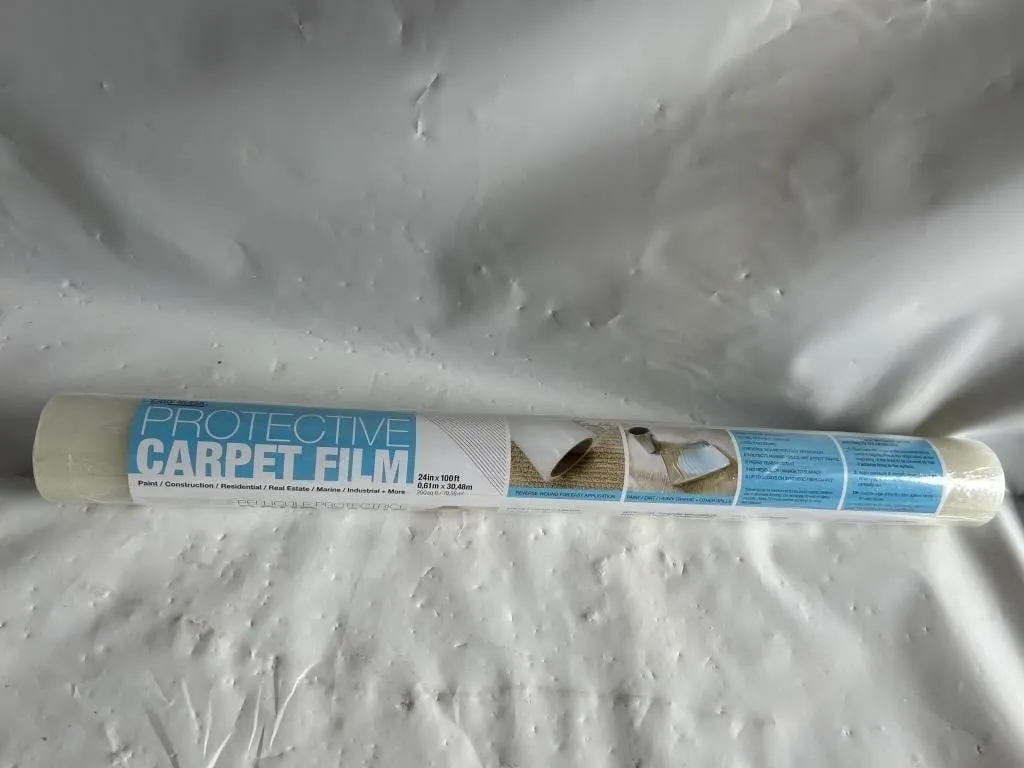 Protective Carpet Film Roll, 24in x 100ft