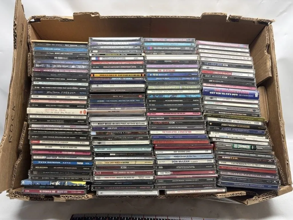 Large Rock & Classic Rock CD Collection Lot