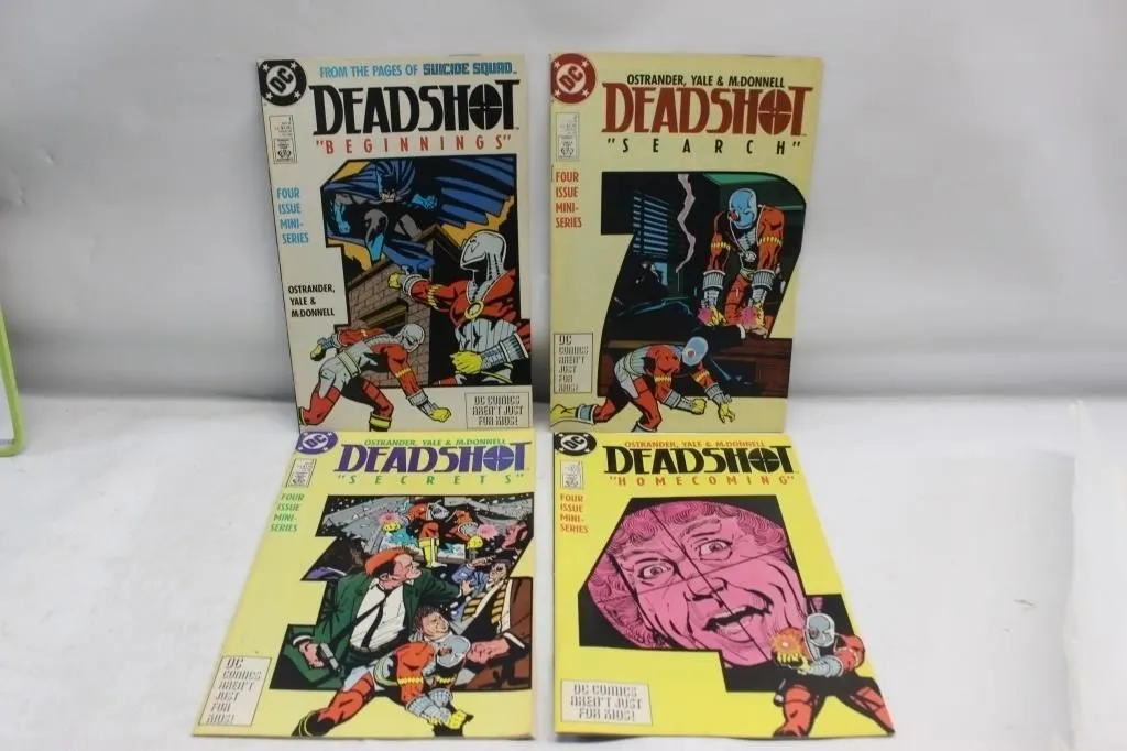 Deadshot 4-Issue Mini-Series #1-4 DC Comics Set