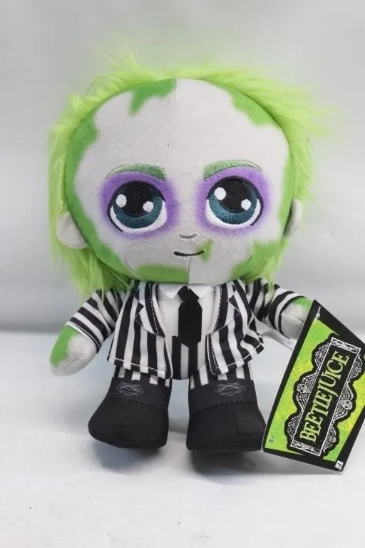 Beetlejuice Plush Figure with Tags