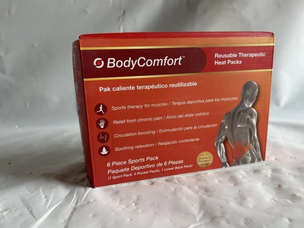BodyComfort Reusable Therapeutic Heat Packs,