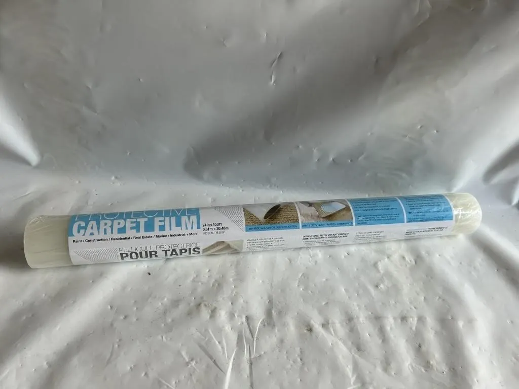 Protective Carpet Film Roll, 24in x 100ft