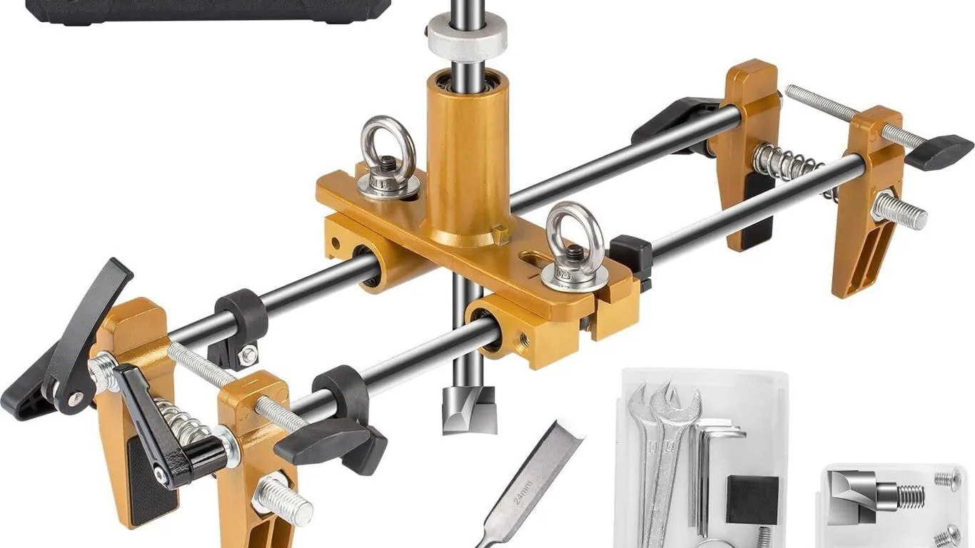 NEW $140 Luckyway Door Lock Mortising Kit with...
