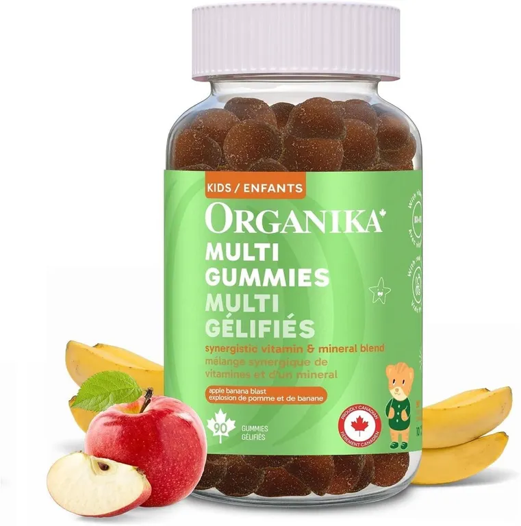 NEW (90ct) Organika Kids Multivitamin Gummies