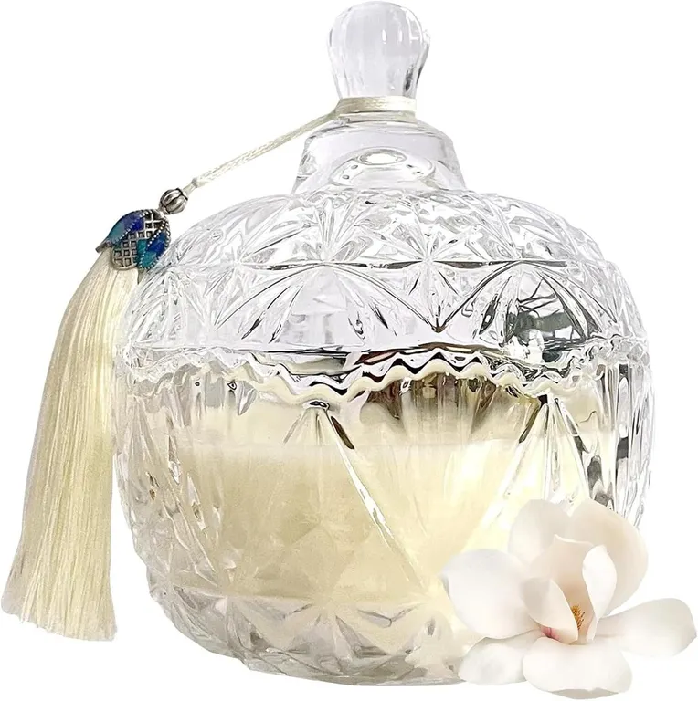 NEW (7.05OZ) Candy Bowl Soy Wax Candle, Magnolia