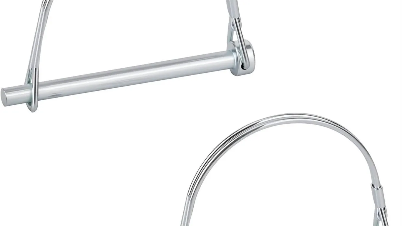 New (1/4"x3.39") Trailer Hitch Pin Locking Pin