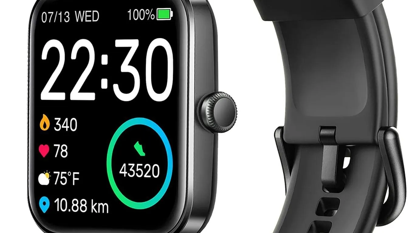 SEALED $58 SKG Smart Watch: 5ATM Waterproof...