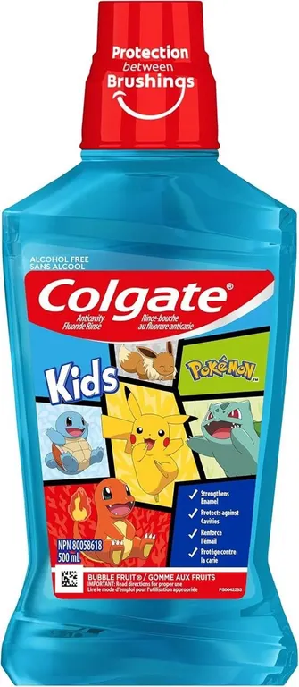New (500ml x2) 2pk Colgate Kids Pok mon...