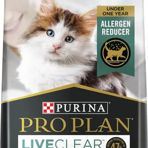 New $37 SEALED Purina Pro Plan LiveClear Kitten...