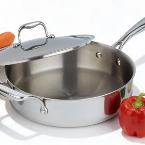 New $120 Meyer SuperSteel Tri-Ply Saute Pan...
