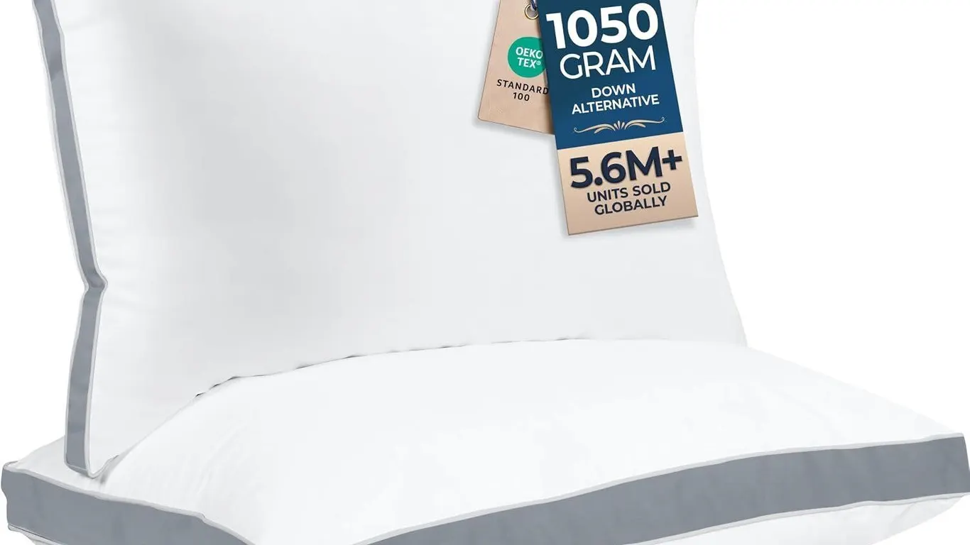* $44 Pillow Queen 1 Piece Grey