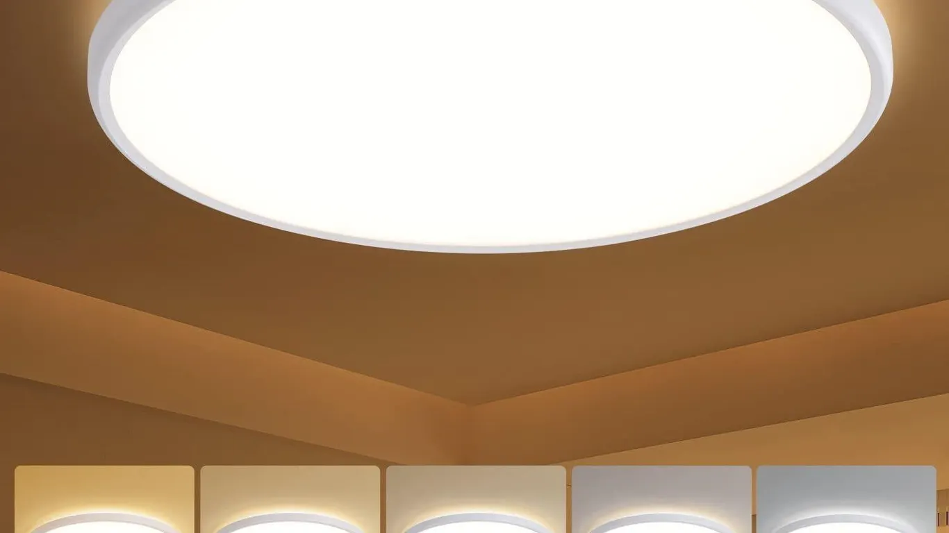 New $110 18" Flush Mount LED Ceiling Light, 36W