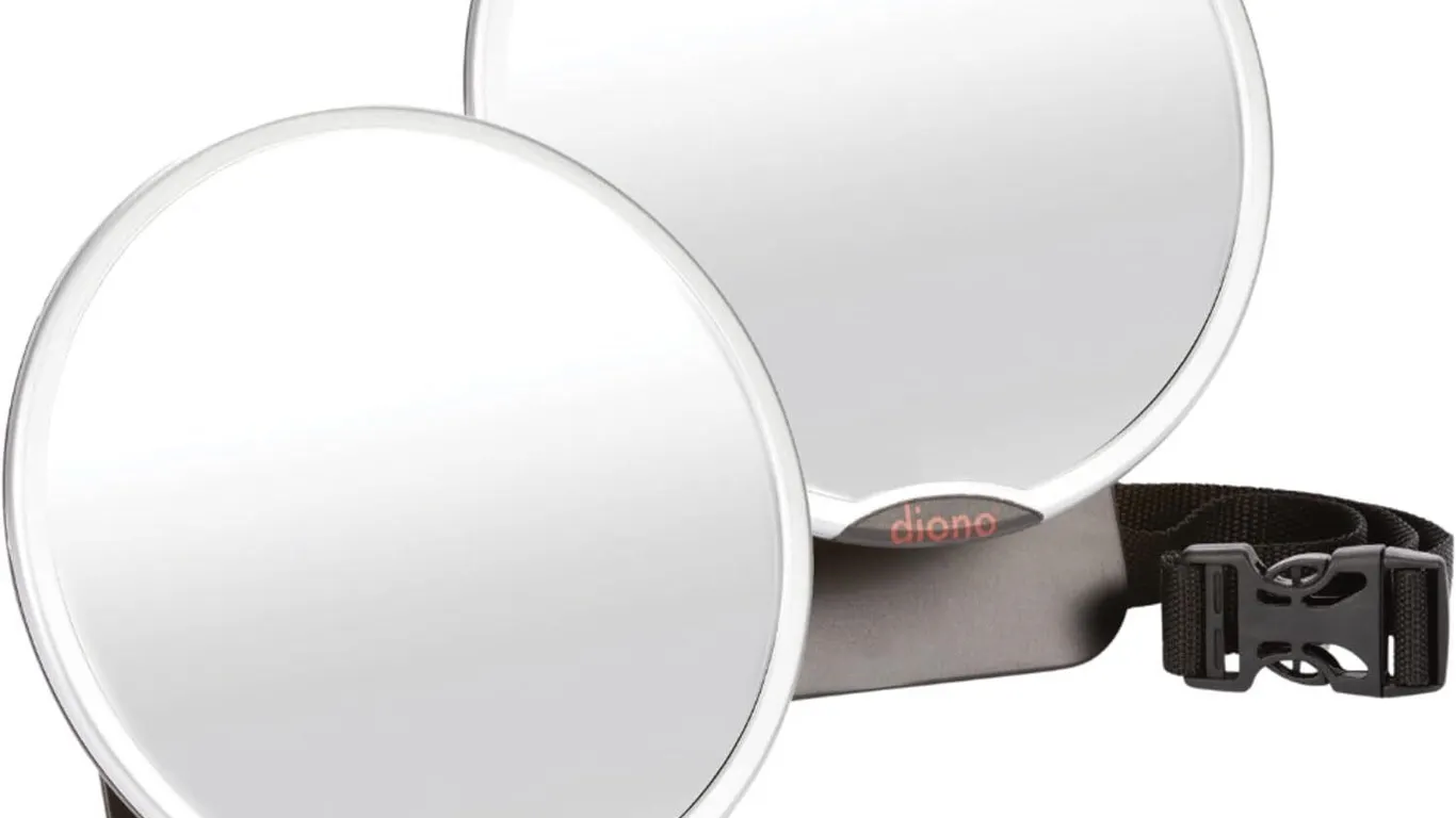 New 2 Pack Diono Easy View Baby Car Mirrors,...