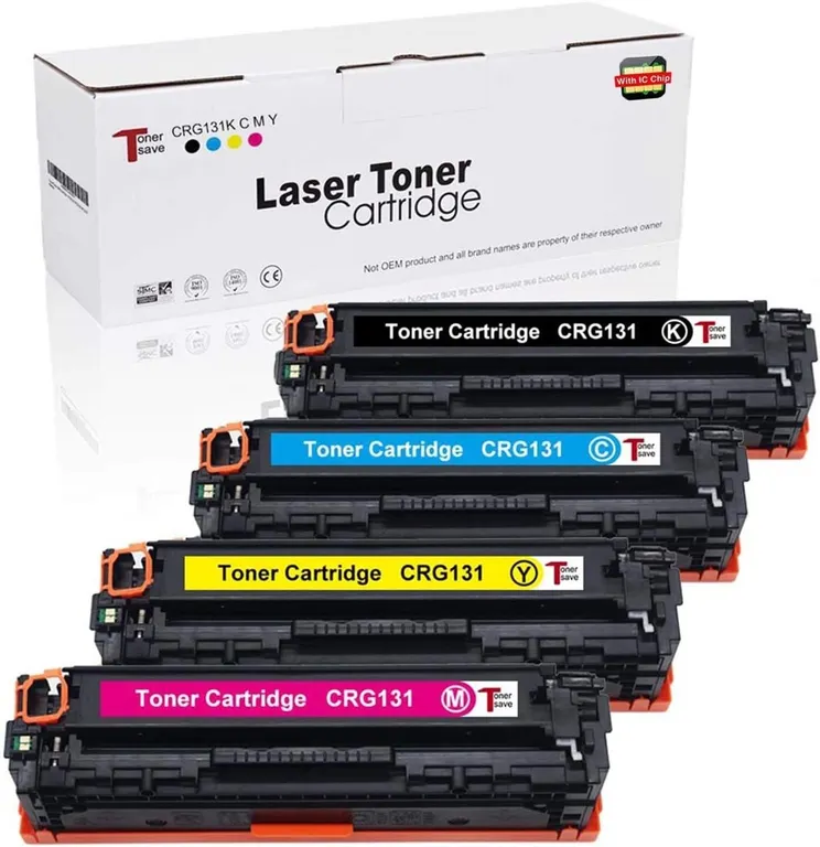 * $68 Canon 131 131H Toner 4-Pack for MF8280Cw