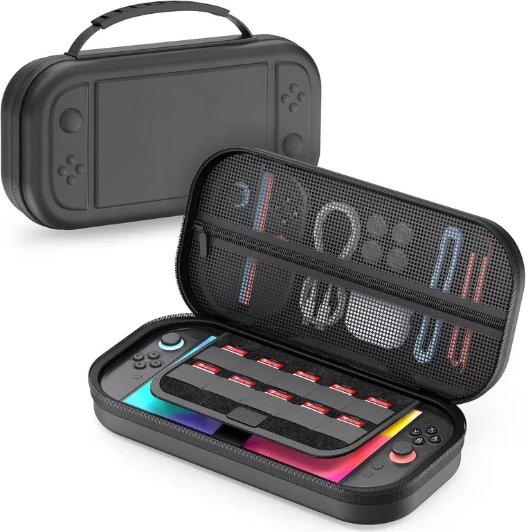 New Switch 2 Hard Case with Accessories Pockets