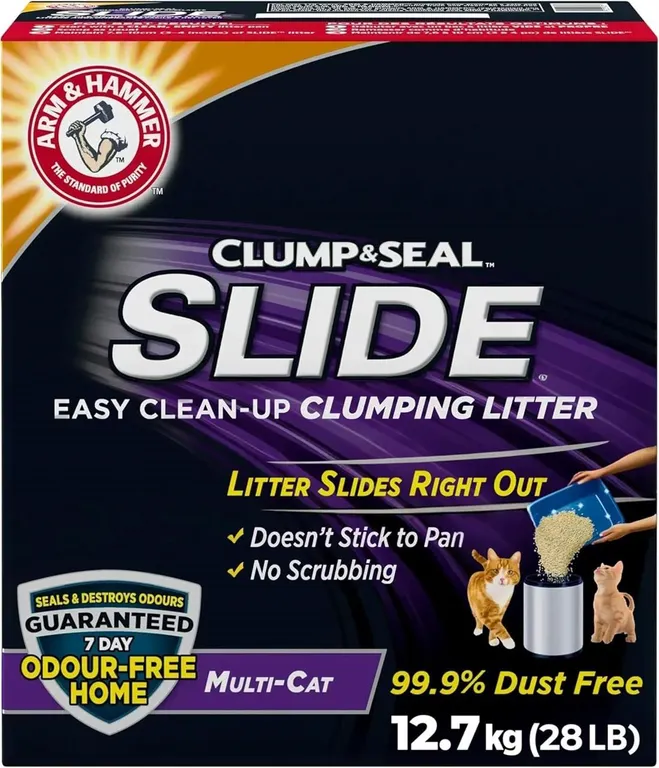 * (28lb) Arm & Hammer Slide Clumping Cat Litter