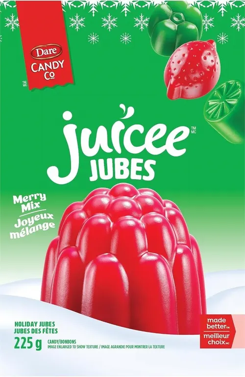 New (255g x4) 4pk Dare Candy RealJuicee...