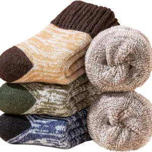 New (3 pairs) YZKKE Mens Wool Socks - Soft Comfort
