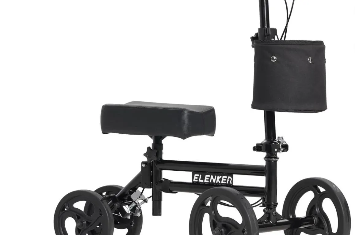 $146 Elenker Steerable Knee Walker Deluxe Medical
