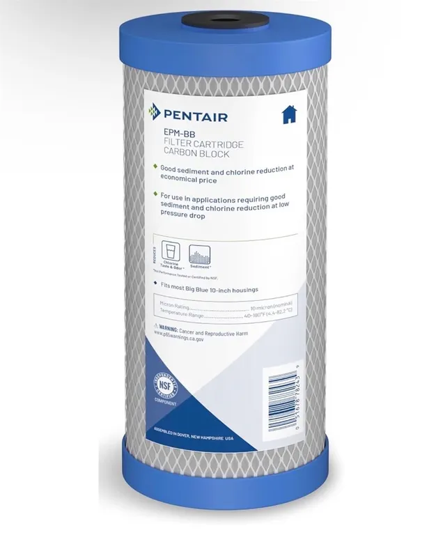 $41 Pentek EPM-BB Carbon Block Filter Cartridge,