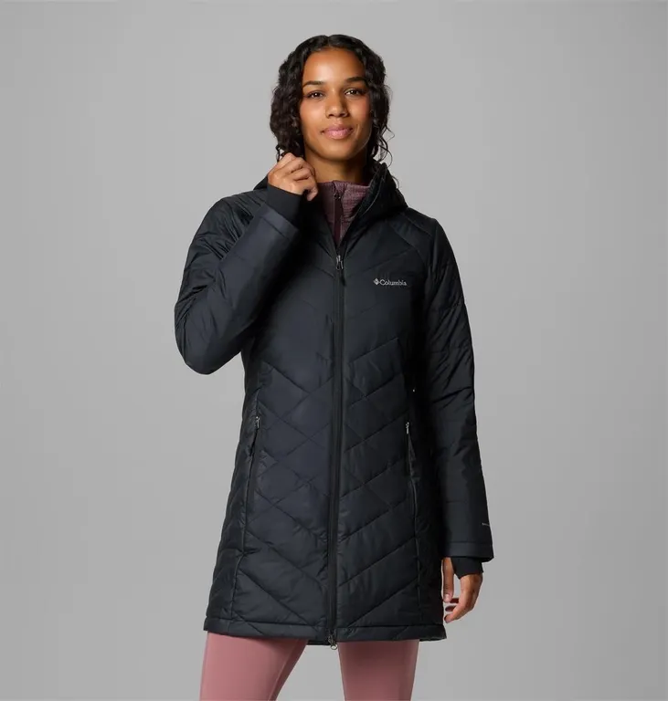 $210 (3X) Columbia Womens Heavenly Long Hooded