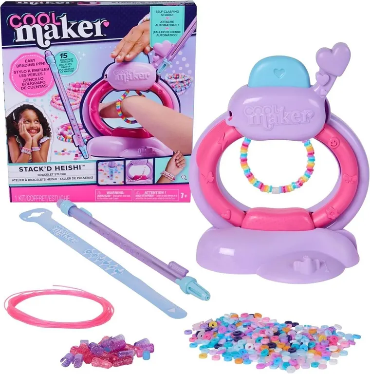 (Age 7+, 1200 beads) Bracelet Making Kit