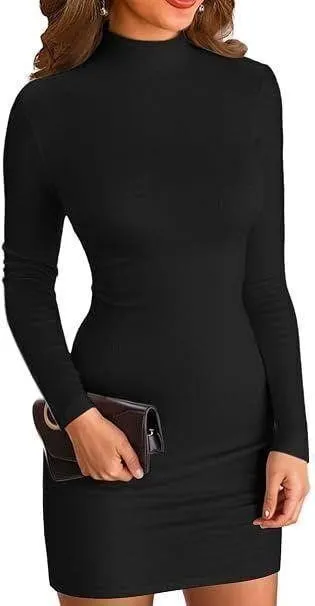 NEW $40 (M) Women Ribbed Bodycon Dress