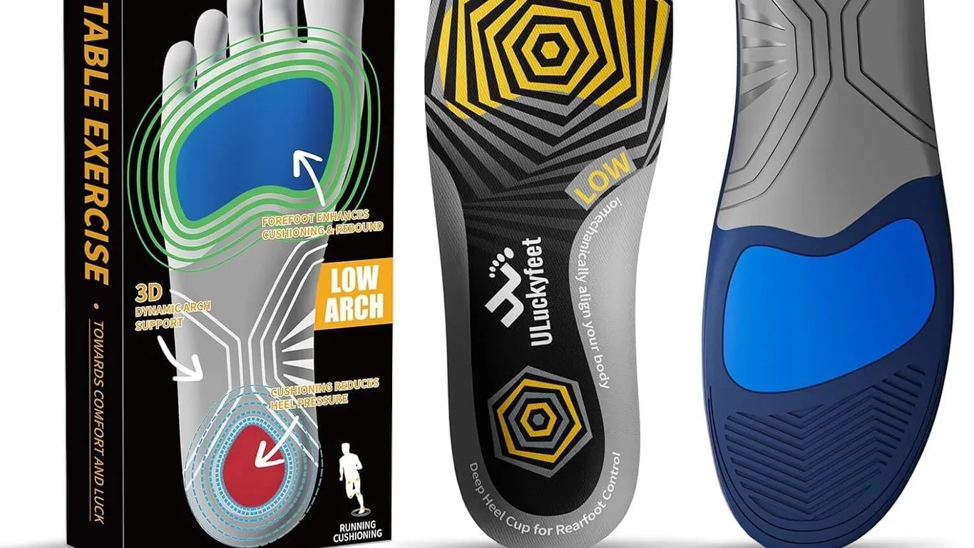 NEW $40 (E) Unisex Insole 3D Shock Absorption/Arch