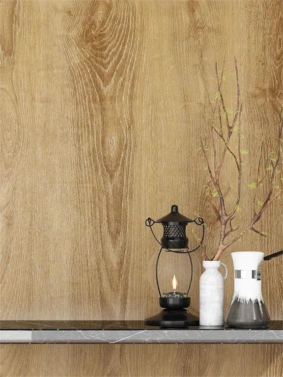 SEALED $35 Natural Birch Wood Contact Paper Roll