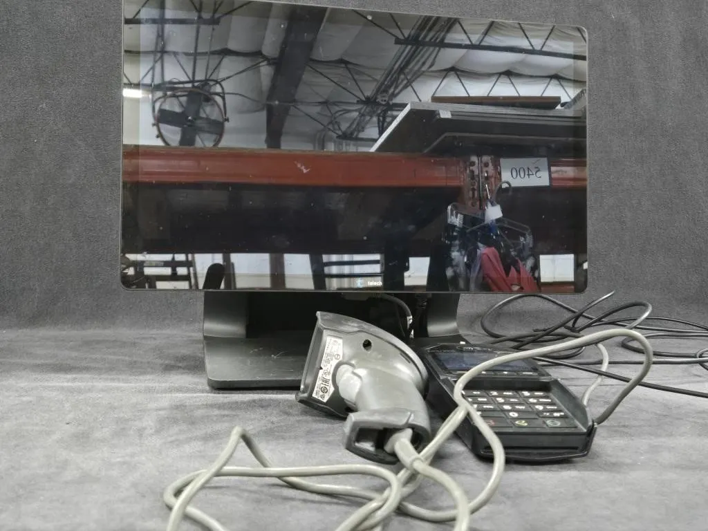 Elo Touch Screen Point-of-Sale Terminal Running