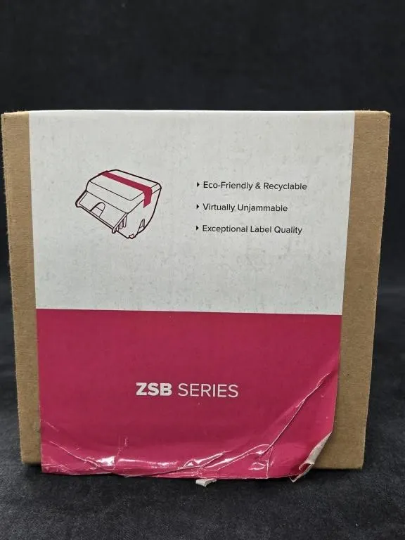NIB Zebra ZSB Series Thermal Label System,