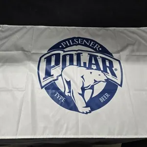 36"�24" Polar Beer Fabric Promotional Banner