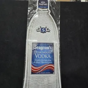 NIP 32" Seagrams Extra Smooth Vodka Bottle Sign