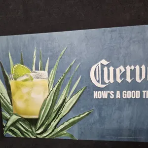 30"�20" Metal Cuervo Tequila Sign