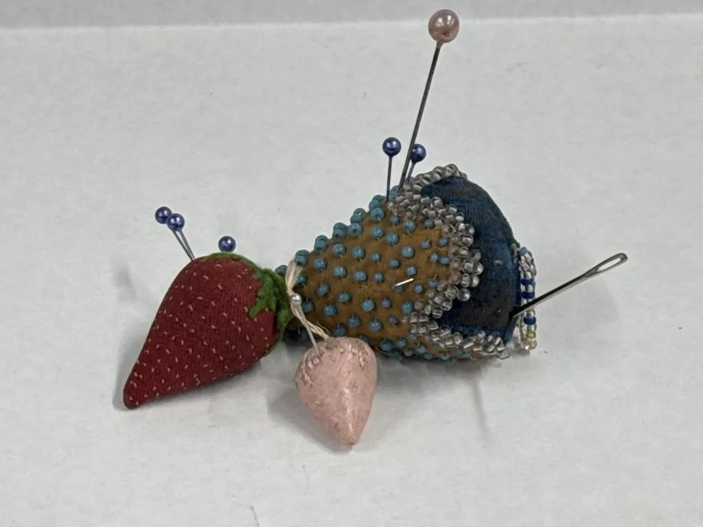 Antique Strawberry Pin Cushions