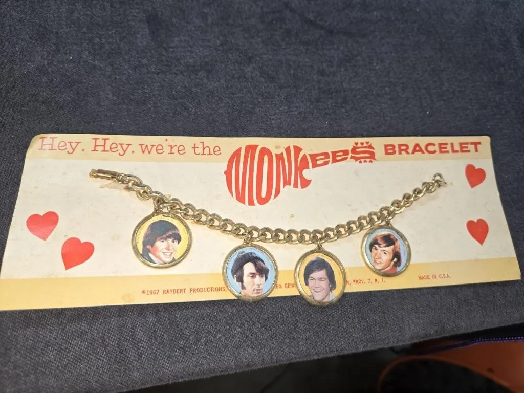 1967 "Hey, Hey, We're the Monkees" Charm