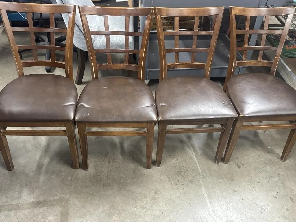 (4) Restaurant Chairs