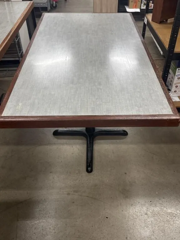 Restaurant Table with Base 50.5"x 28"x31.5"
