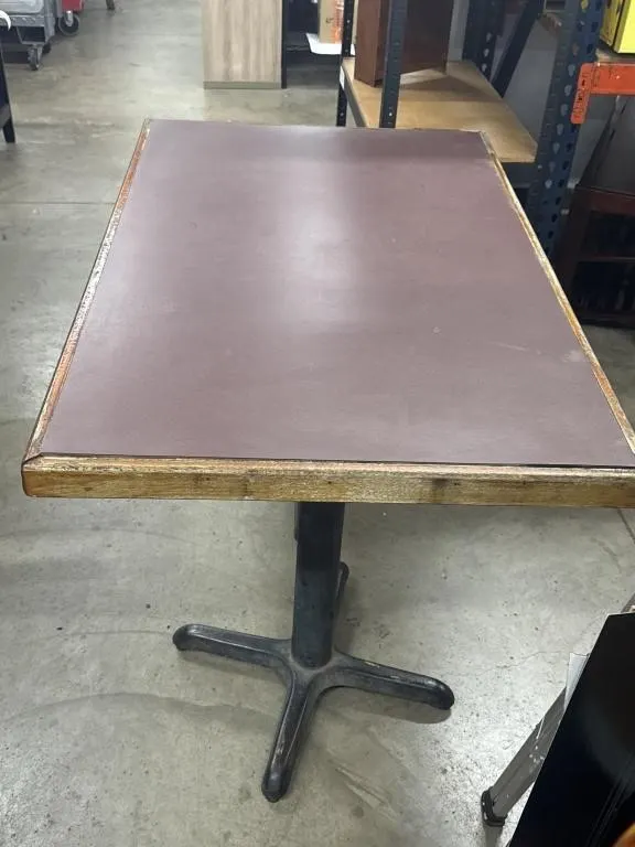 Restaurant Table with Base 48�x30"x30"