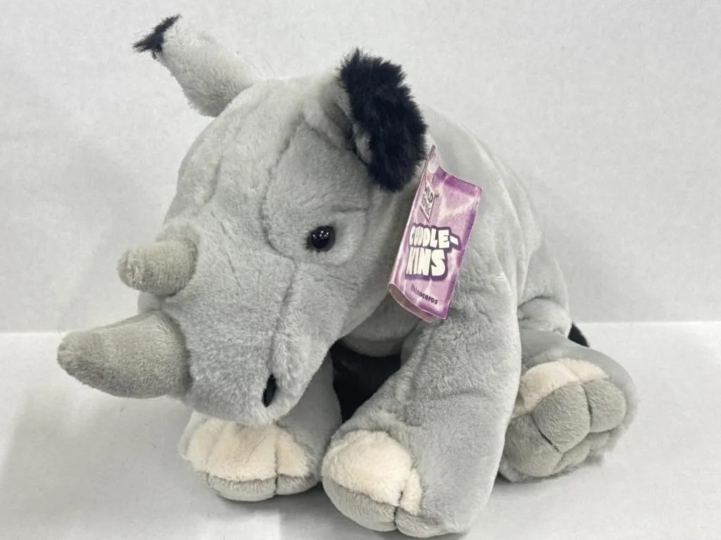 Rhino Rhinoceros Cuddleskins 12� Realistic Cute