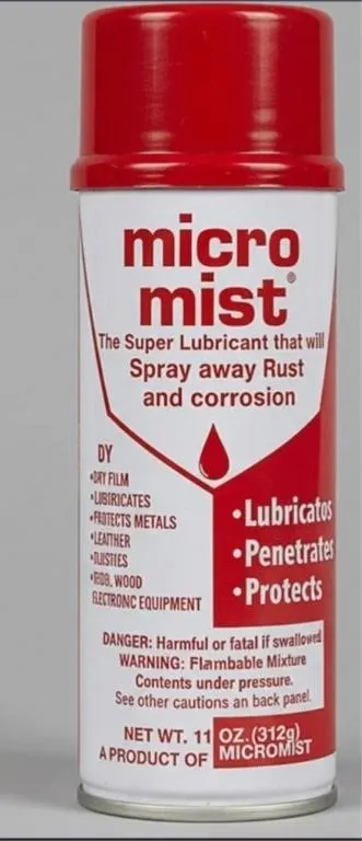 (1) Micro Mist Foaming Lubricant 13oz