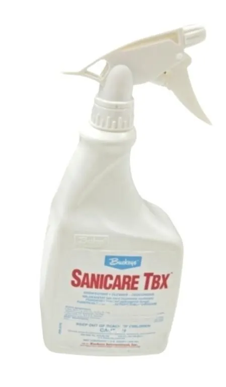 (1) Sanicare TBX Spray Disinfectant Cleaner