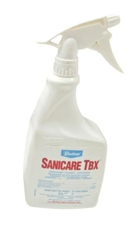 (1) Sanicare TBX Spray Disinfectant Cleaner