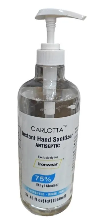 32oz Ironwear Pump Hand Sanitizer School or Home