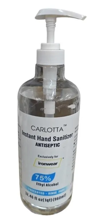 32oz Ironwear Pump Hand Sanitizer School or Home