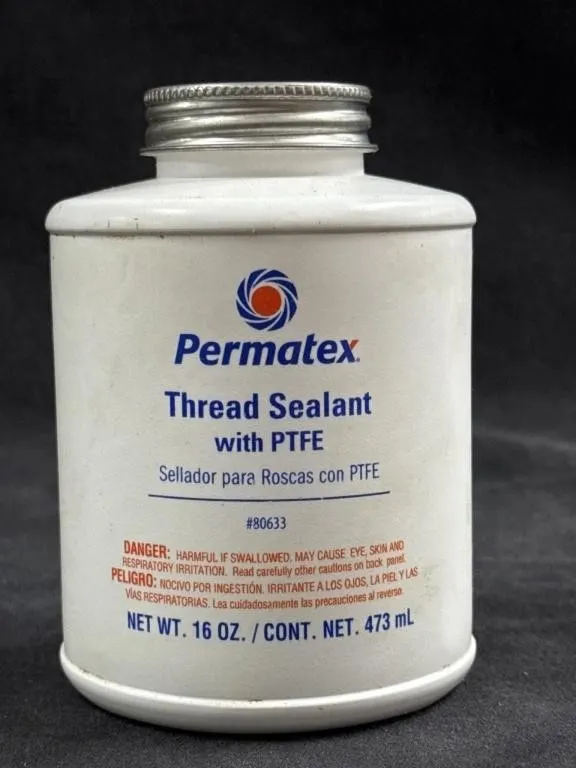 (1) Permatex Thread Sealant With PTFE 80633
