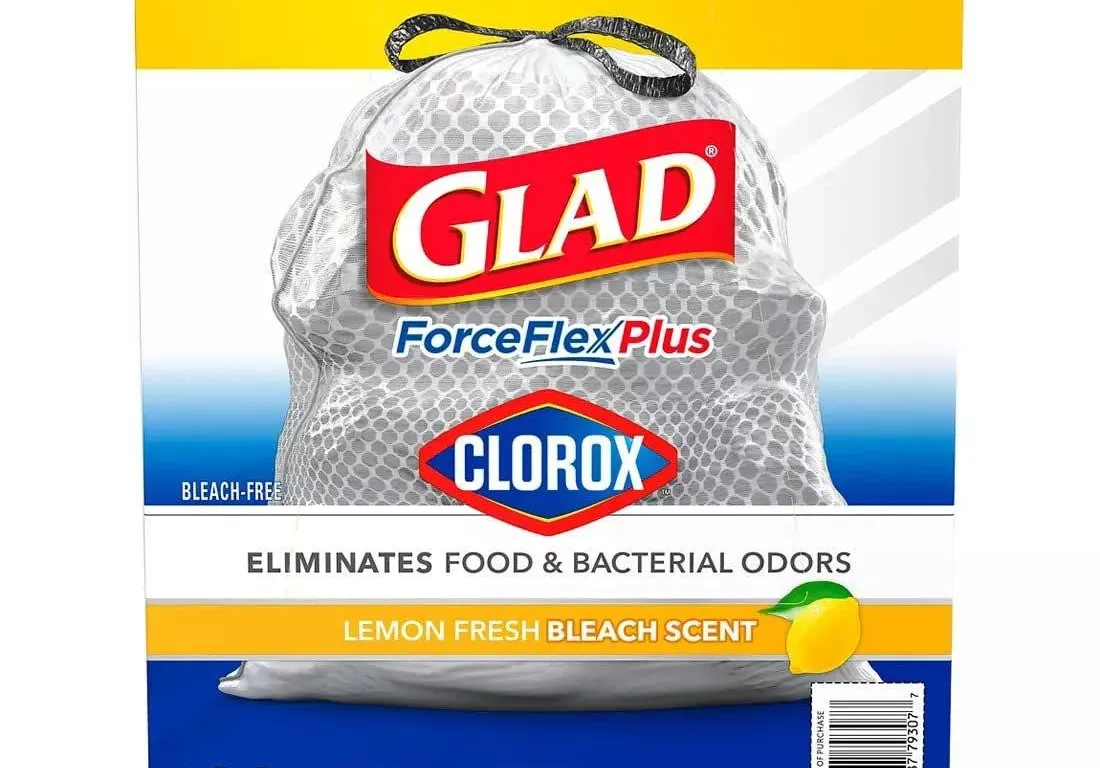 Glad Forceflex Plus 13 Gallon Trash Bags 120ct